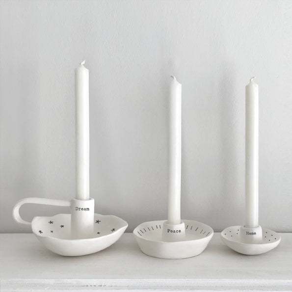 Dream Porcelain Candle Holder