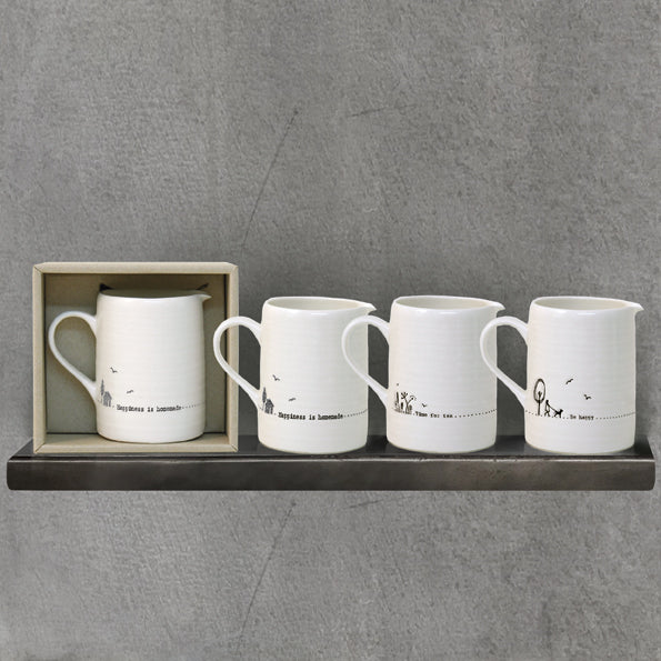 Time for Tea Small Porcelain Jug