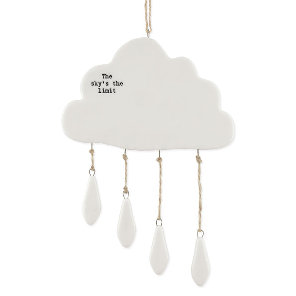 Cloud Porcelain Mobile