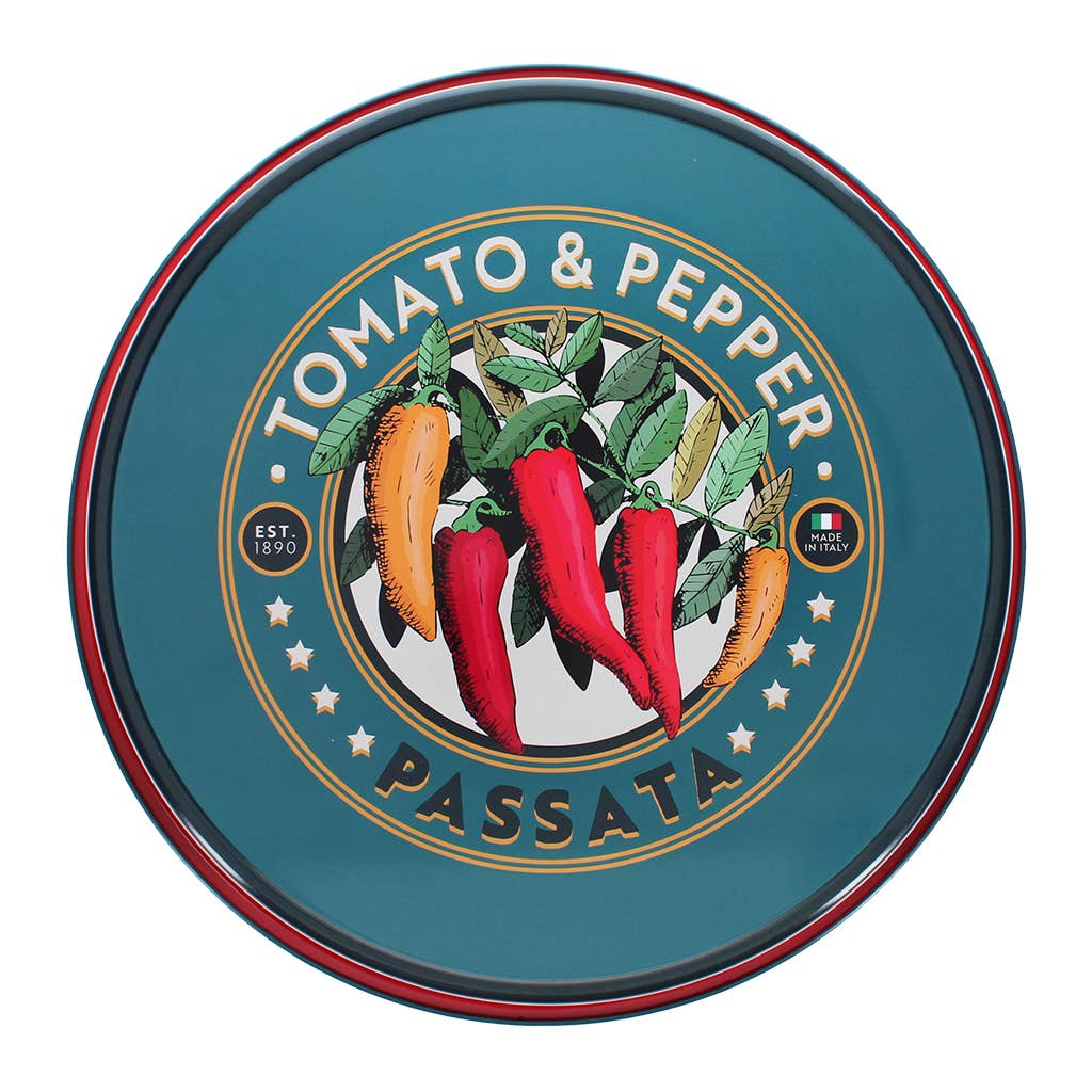 Round metal serving tray - Passata