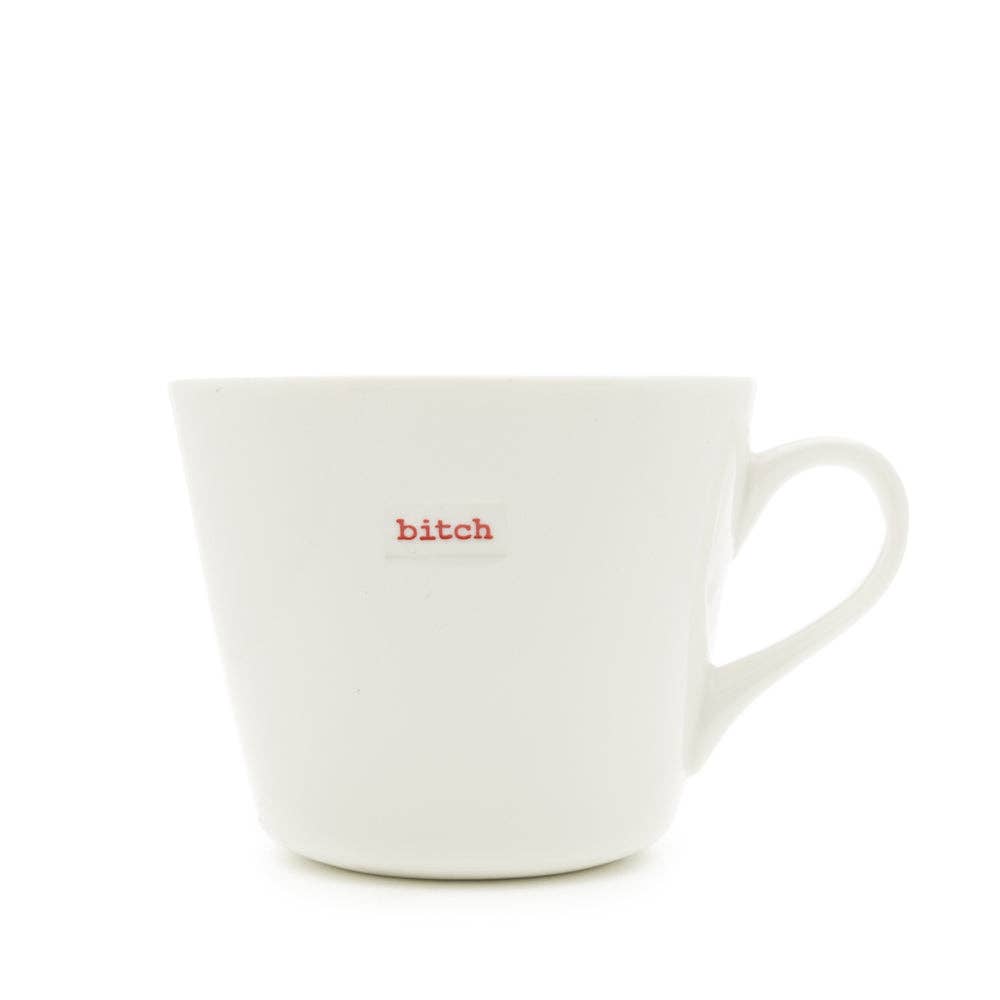 Keith Brymer Jones Mug 350ml- bitch (red)