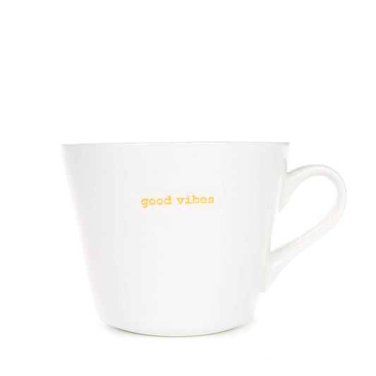 Keith Brymer Jones Mug 350ml - good vibes (orange)