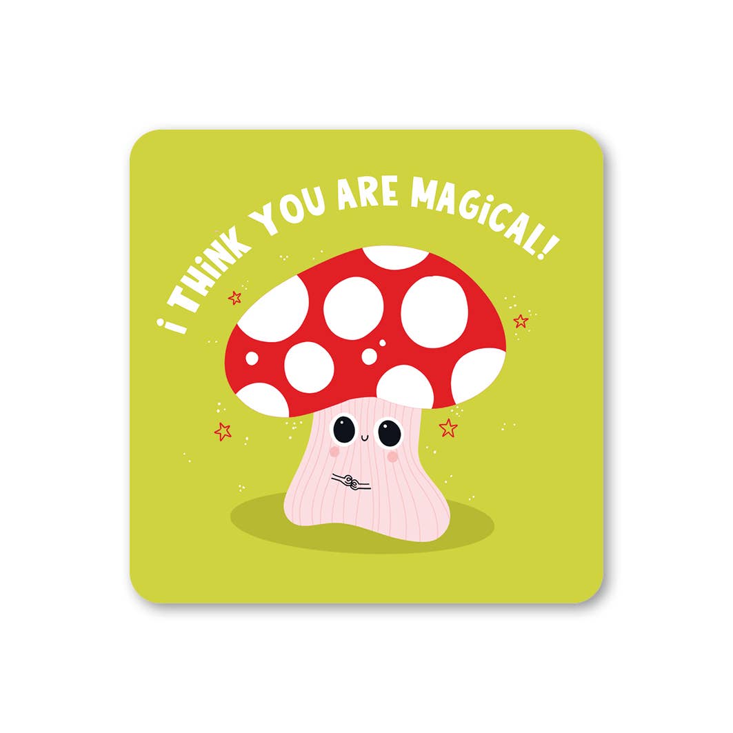 Magical Mushroom Coaster