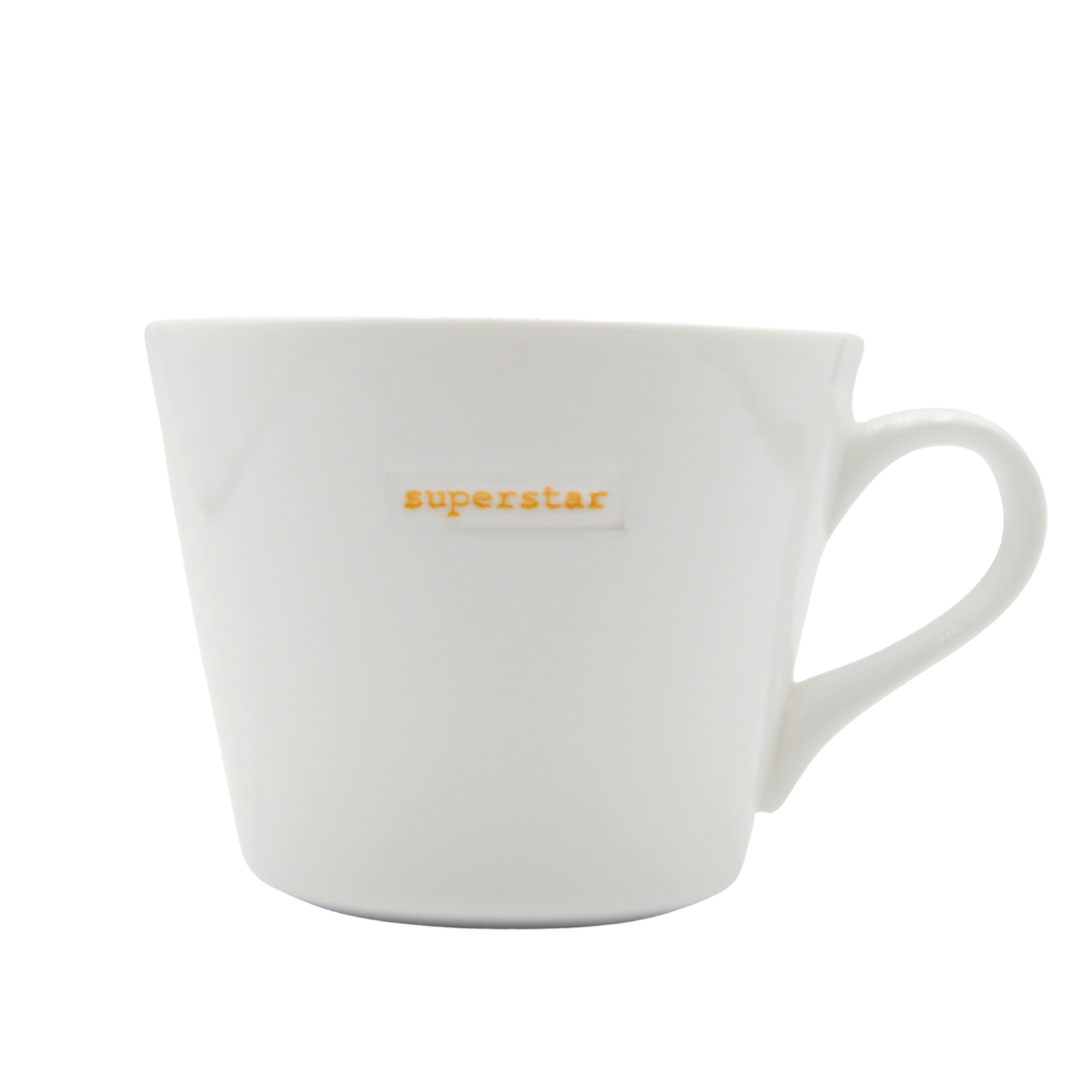 Keith Brymer Jones Mug 350ml- superstar (orange)