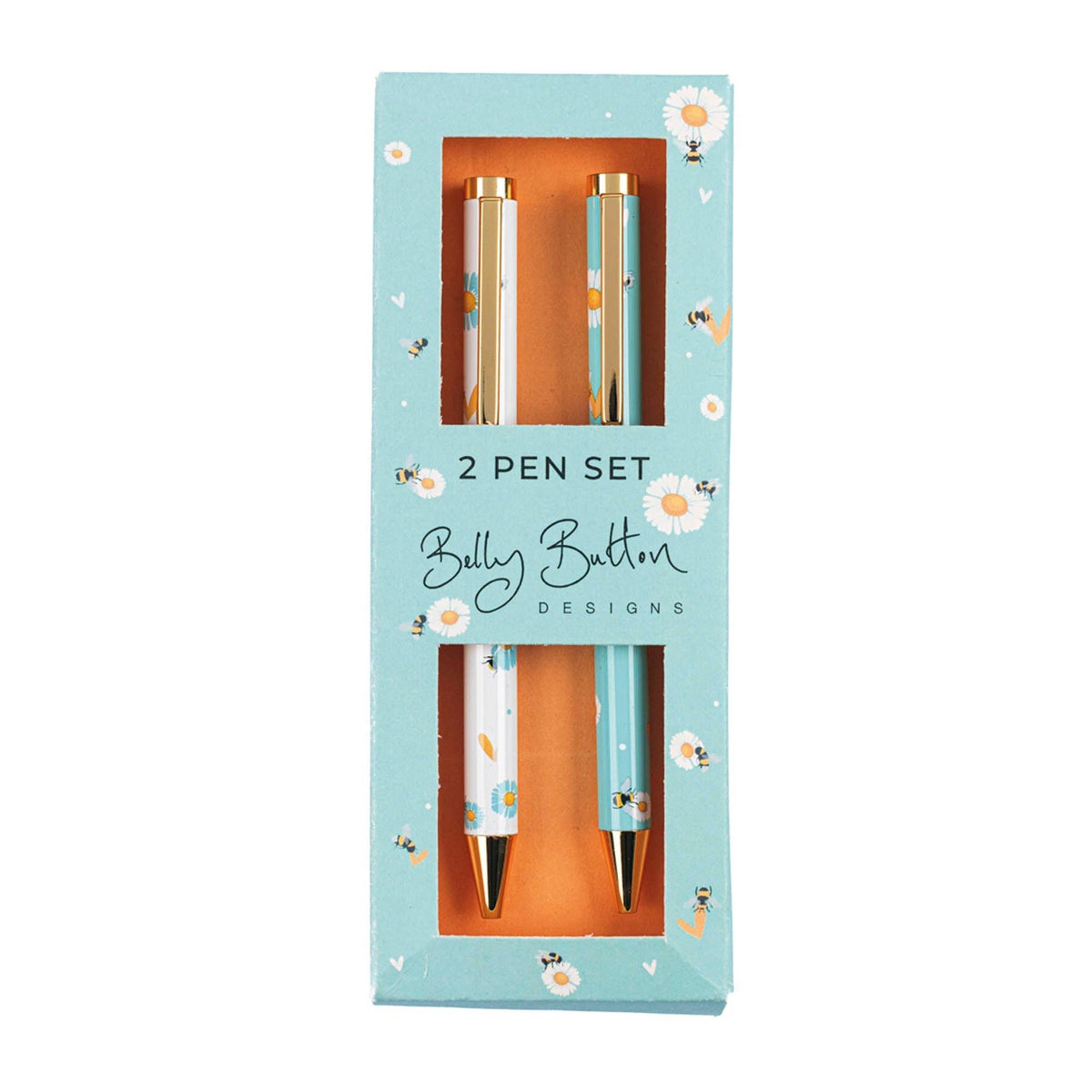 2 Pens Set Daisies