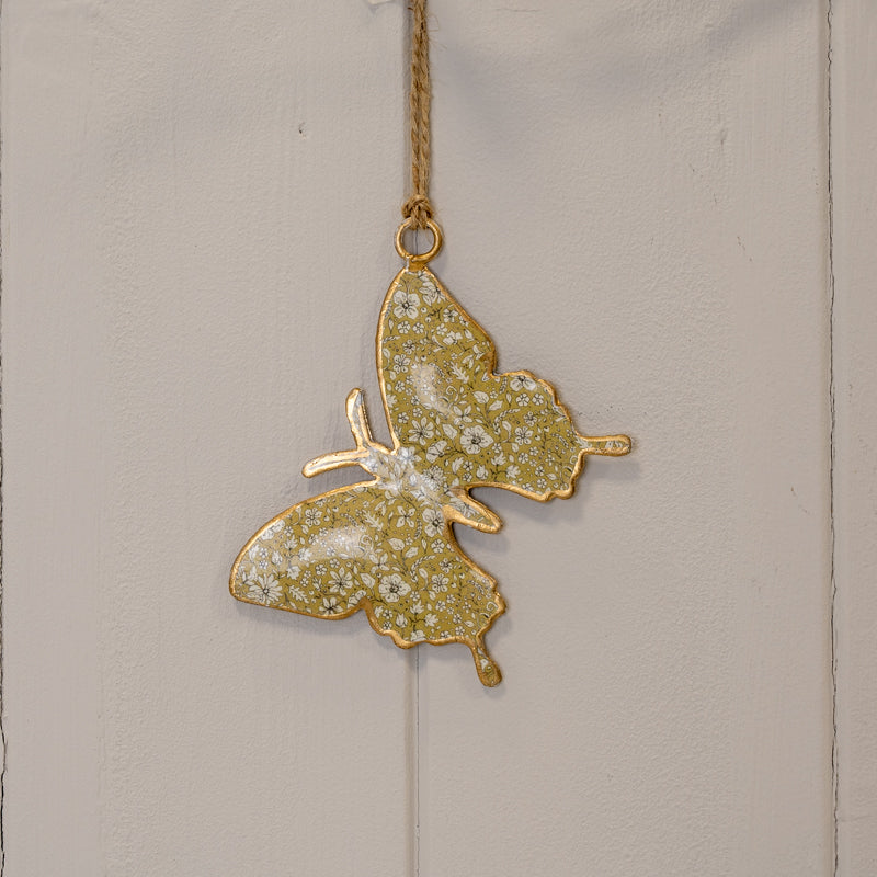 Light Green Hanging Butterfly