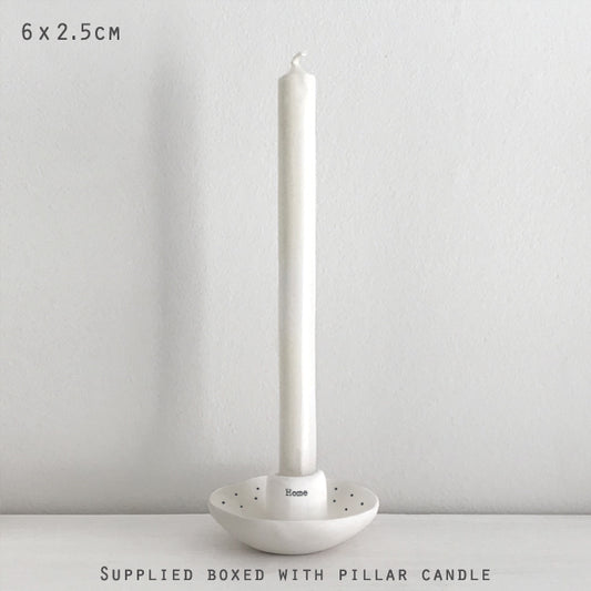 Home Porcelain Candle Holder