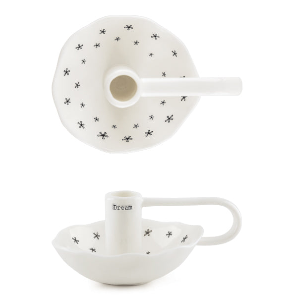 Dream Porcelain Candle Holder