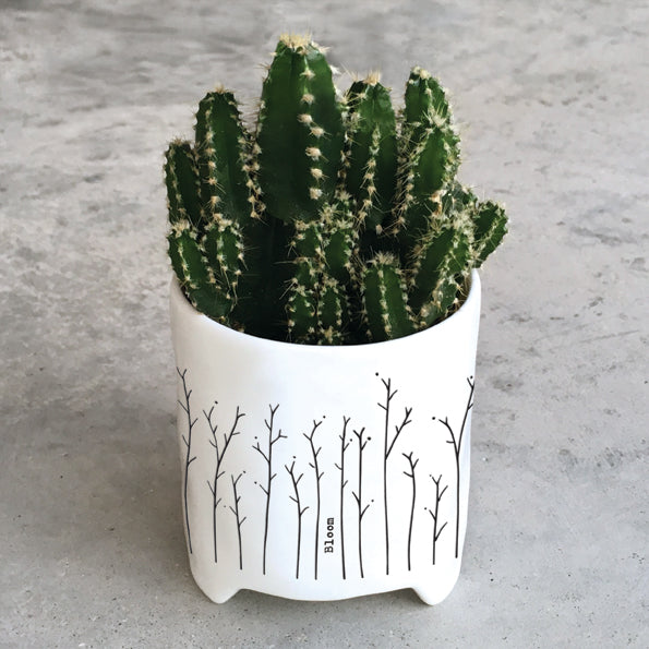 Bloom Sprigs Porcelain Planter