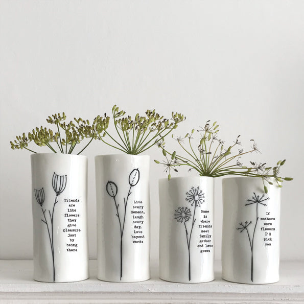 If Mothers Were Flowers Small Porcelain Vase