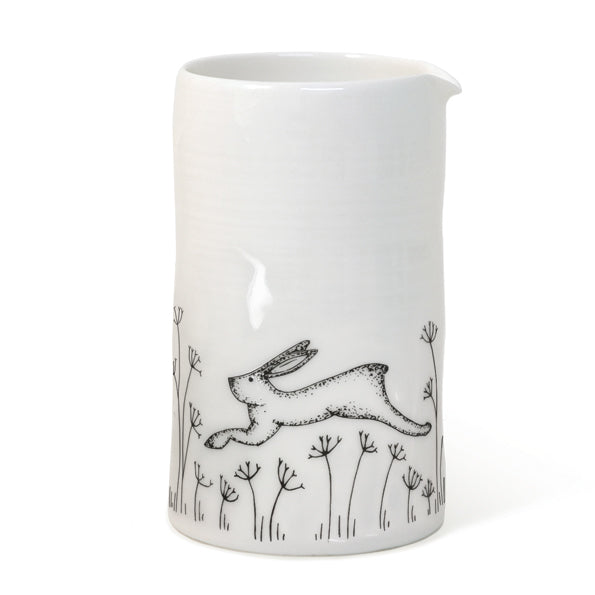 Hare Large Porcelain Jug
