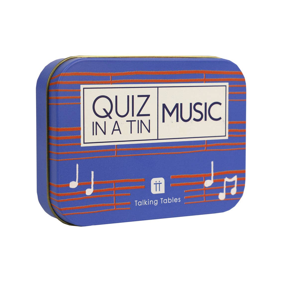 Quiz in a Tin - 6 Games Display