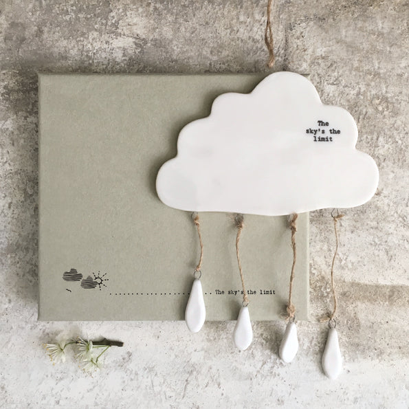 Cloud Porcelain Mobile