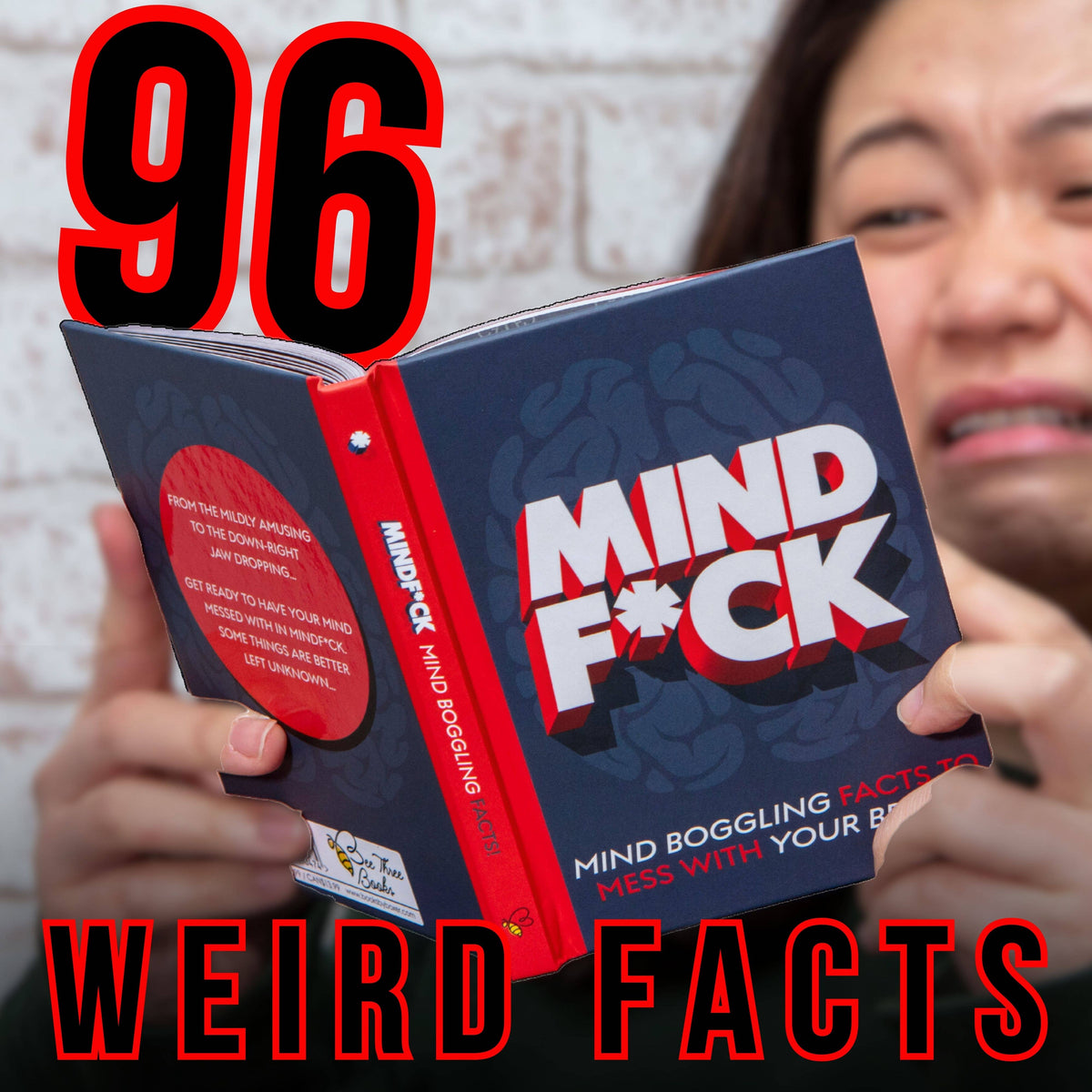 Mindf*ck Gift Book: Mind Boggling Facts! - Men's Gifts