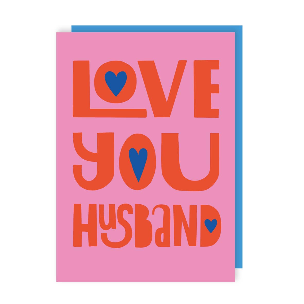 Love You Husband Valentine's Card