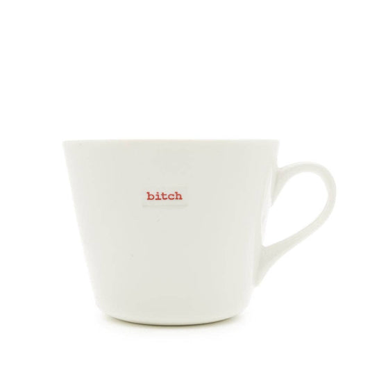 Keith Brymer Jones Mug 350ml- bitch (red)