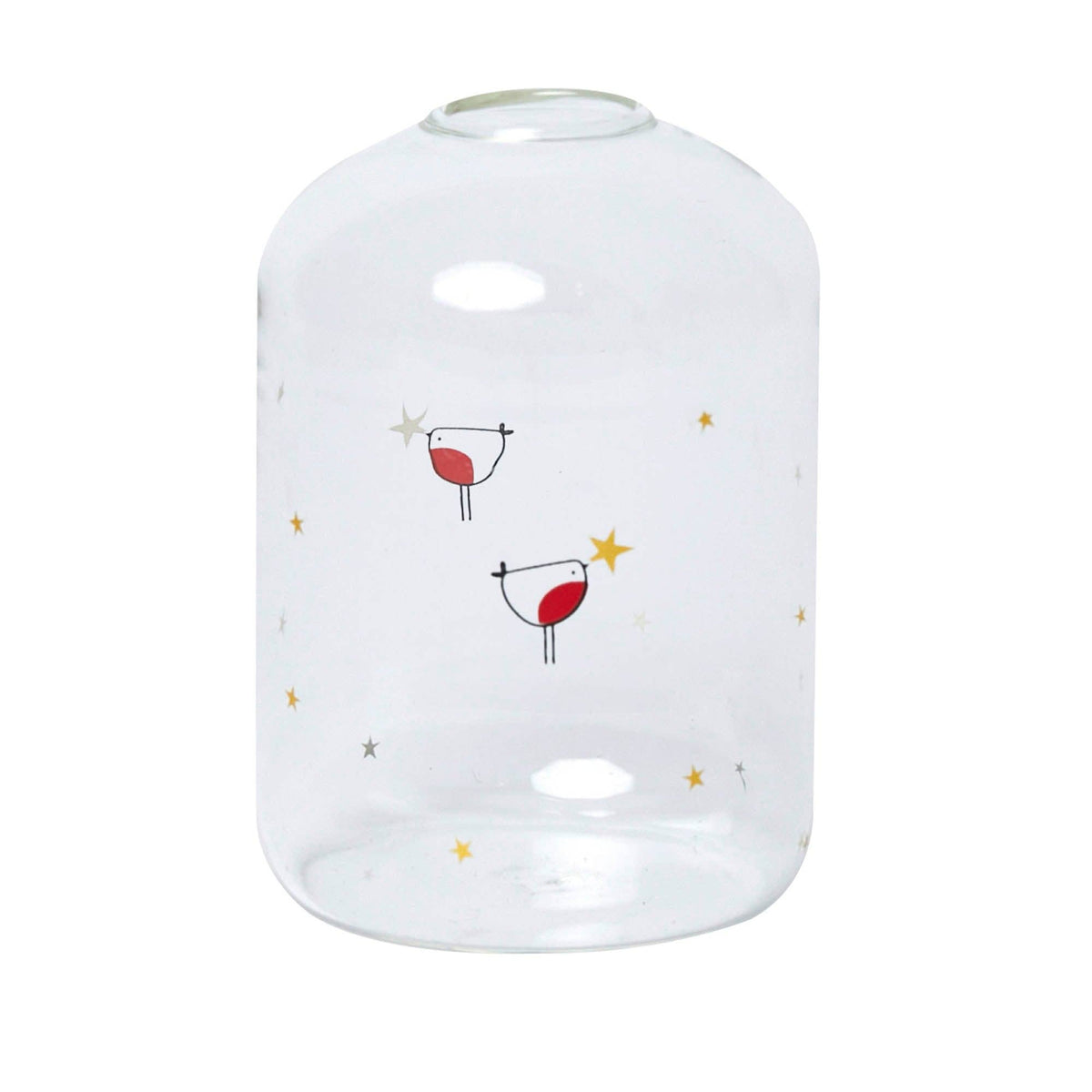 Robins Glass Vase