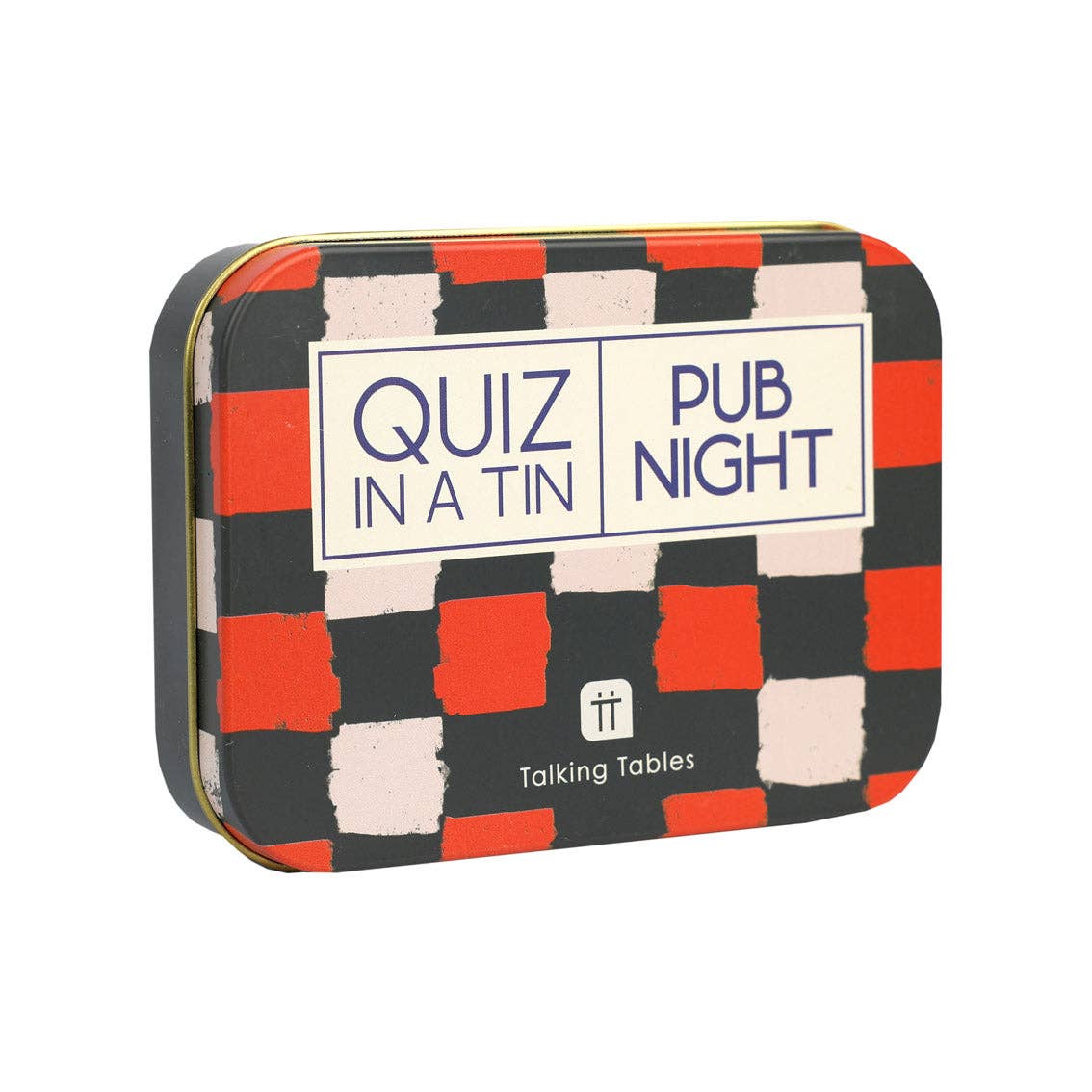 Quiz in a Tin - 6 Games Display