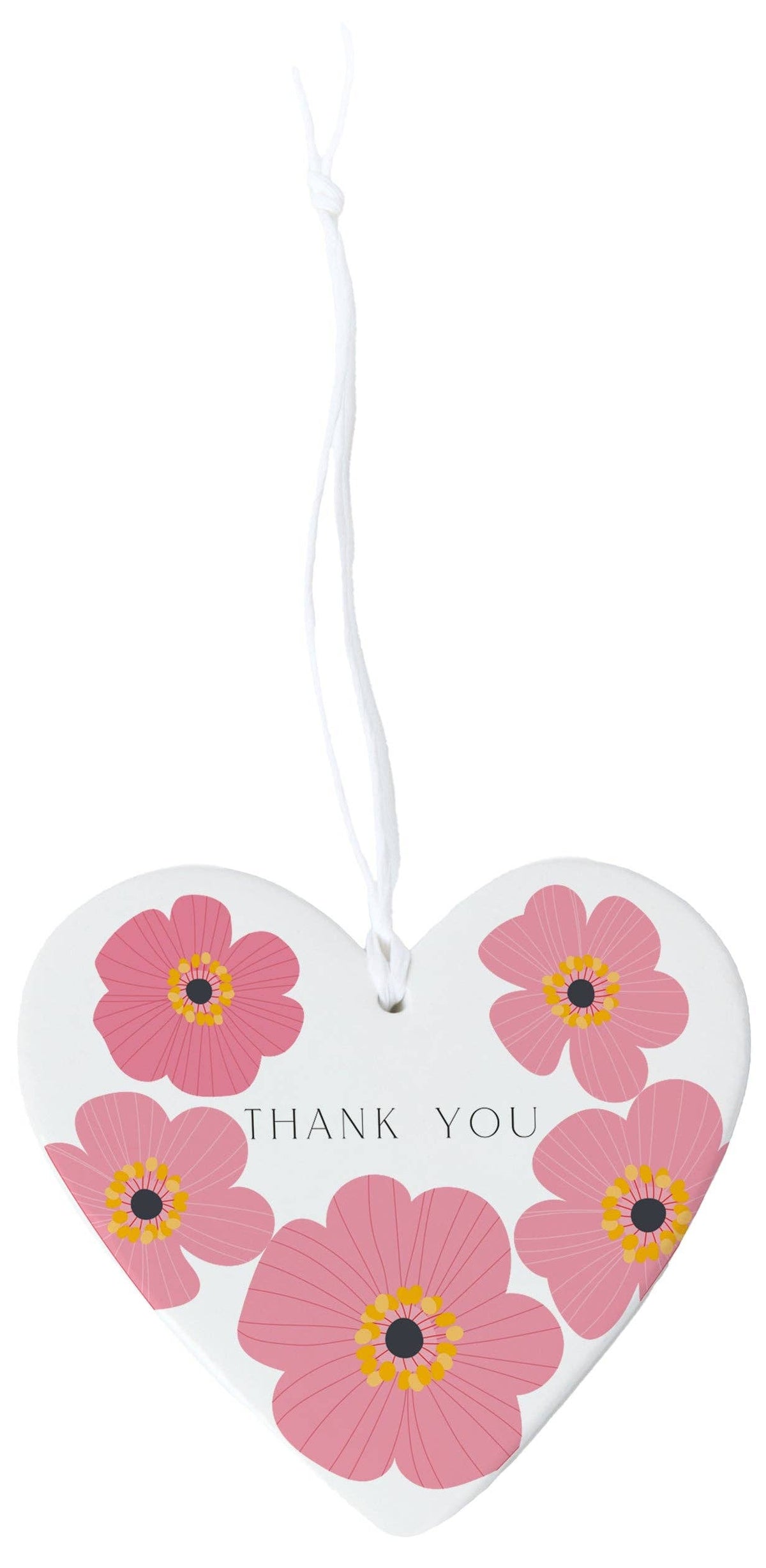 Pink Cosmos Thank You Hanging Dec