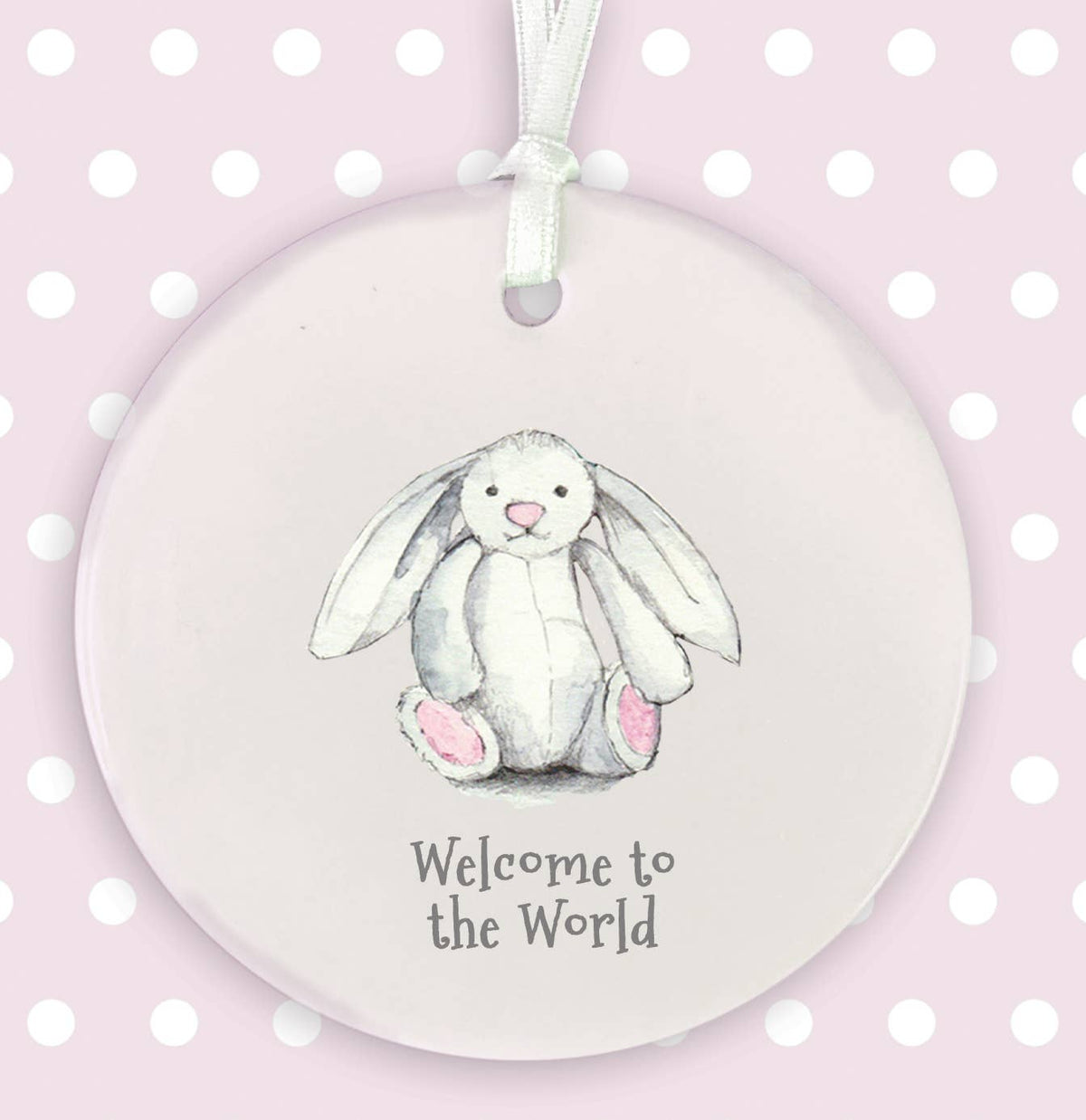 Hanging Decoration - Nursery - Newborn Keepsake - Baby Girl