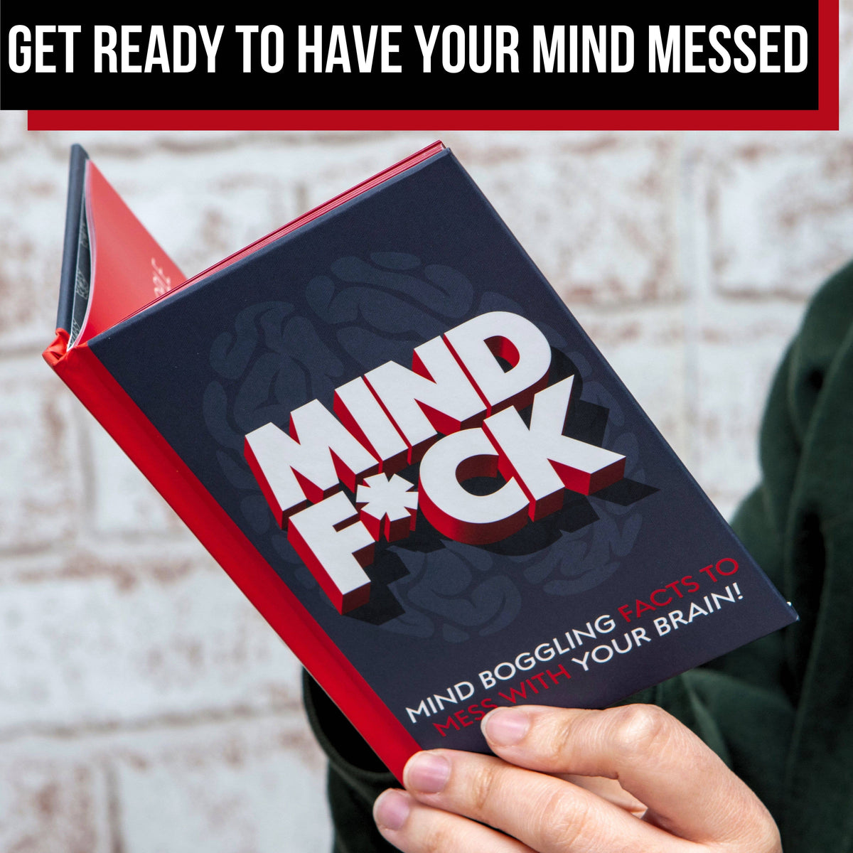 Mindf*ck Gift Book: Mind Boggling Facts! - Men's Gifts