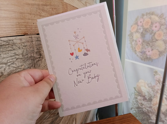 New Baby Card Heyyy